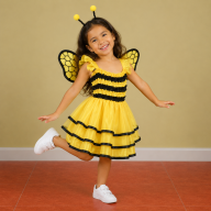 disfraz abeja- talla 5 nina